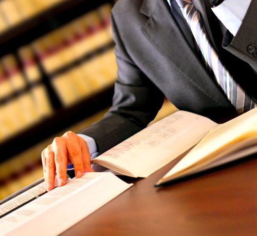 lawyer working